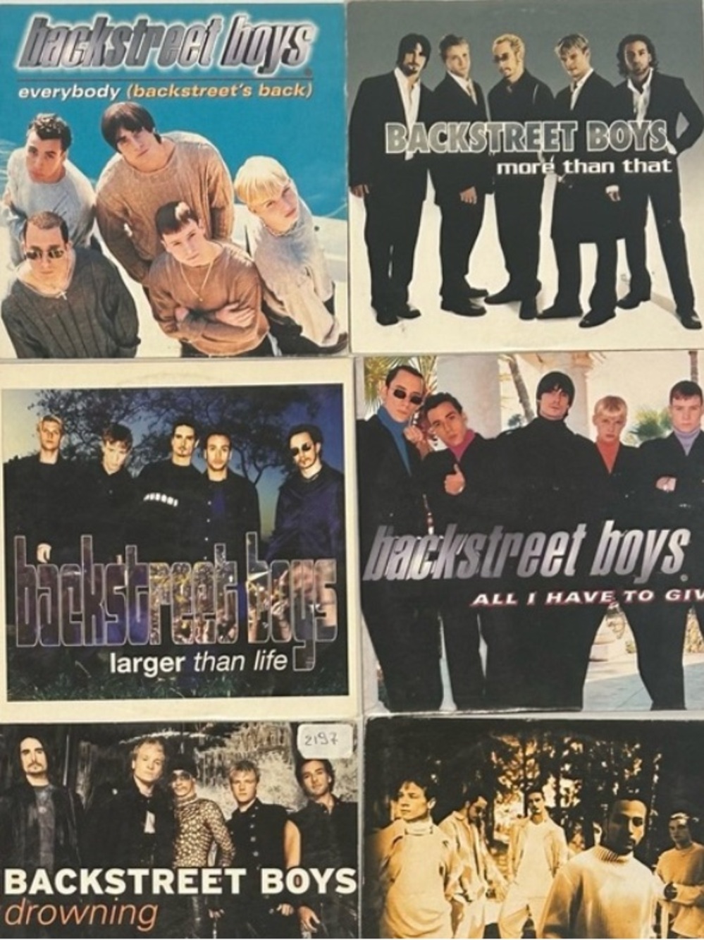 Backstreet Boys CD Single Lot of 10
